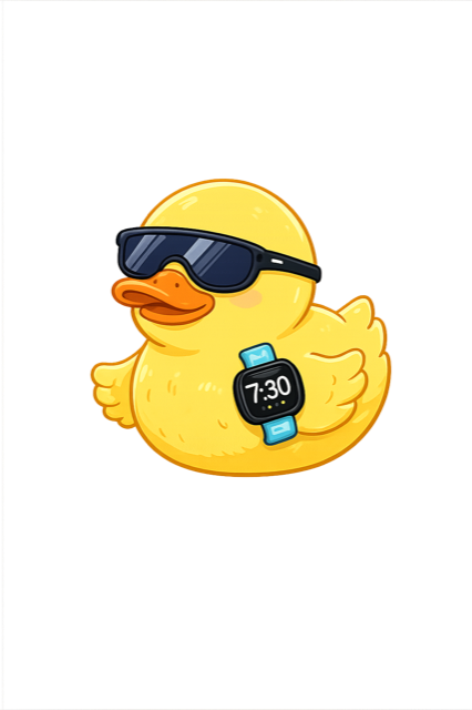 Locked duck
